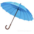 Auto Open Customer Designed Wood Handle Straight Umbrella (BD- 63)